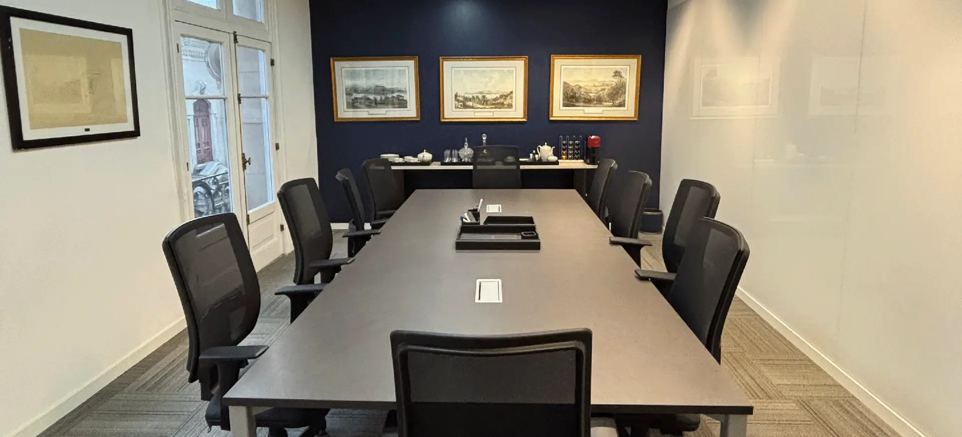 Sala de reuniões do escritório